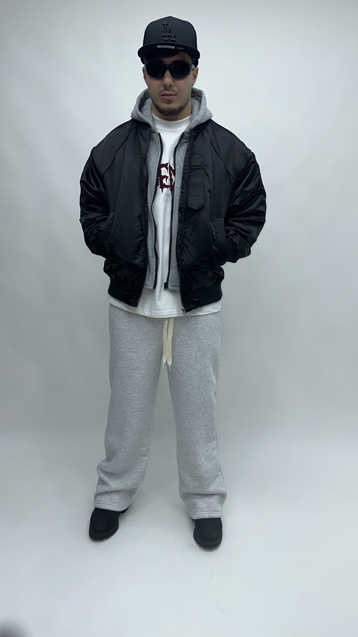 BOMBER CON CAPPUCCIO