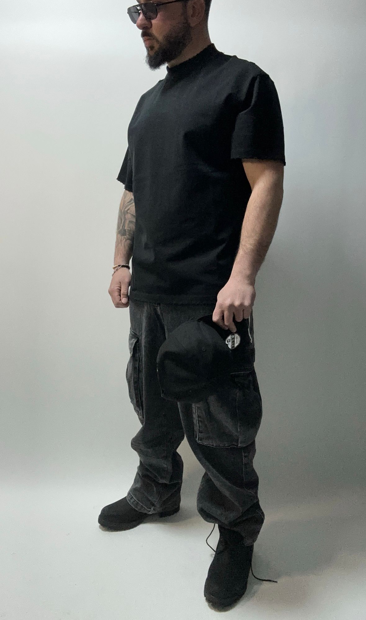 JEANS CARGO GRAY