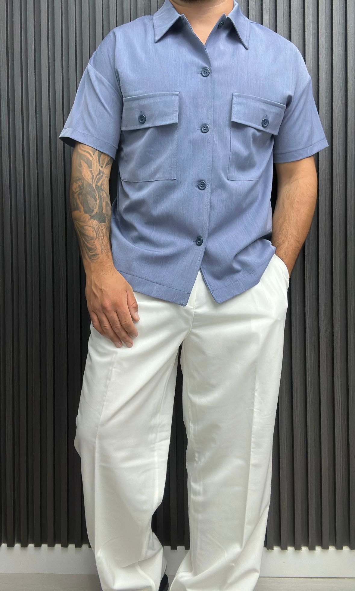 CAMICIA POCKETS