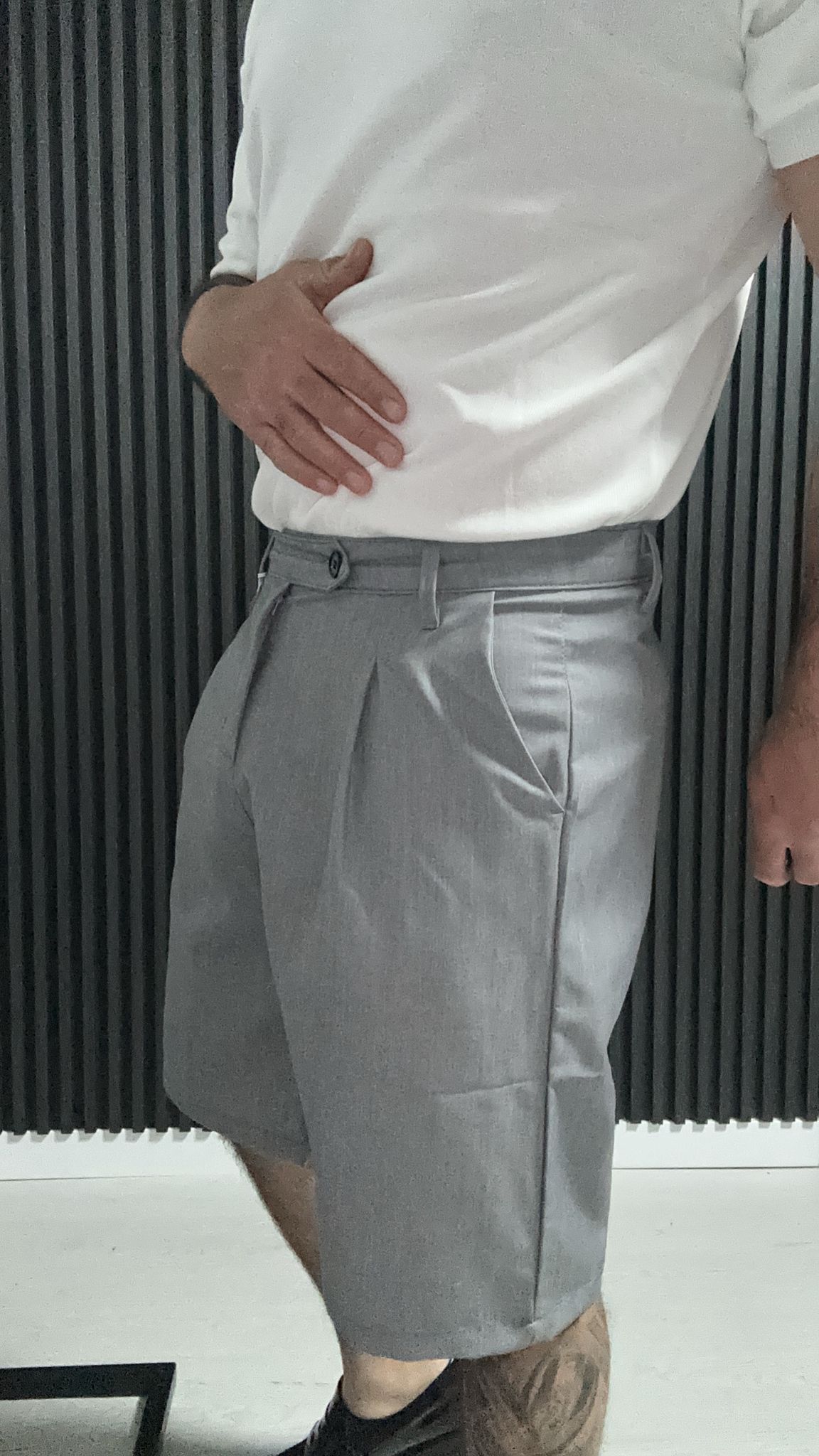 SHORT CLASSIC GRIGIO