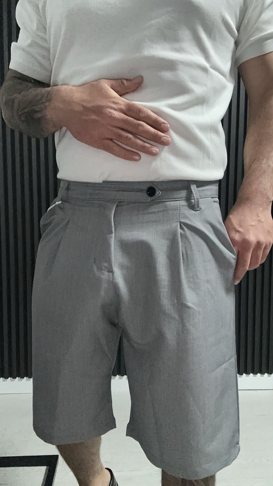 SHORT CLASSIC GRIGIO